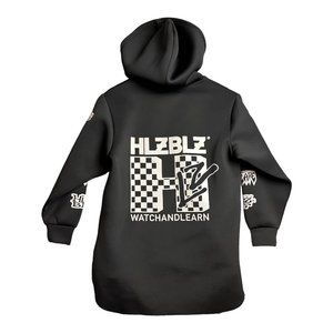 Womens HLZ BLZ Hellz Bellz Black Hoodie 2015